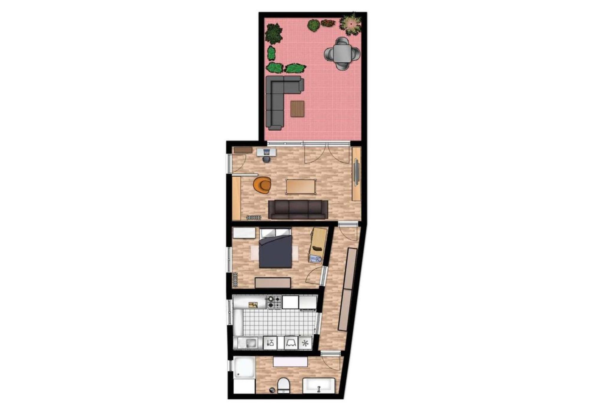 Apartamento Atico Con Terraza En Pleno Centro Córdoba Exterior foto
